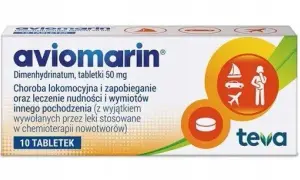 Aviomarin lek na co: skuteczne rozwiązanie na chorobę lokomocyjną