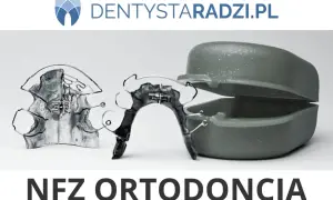 Zastanawiasz się, ile kosztuje aparat na zęby zdejmowany? Na zdjęciu dwa aparaty ortodontyczne i ich pojemnik.