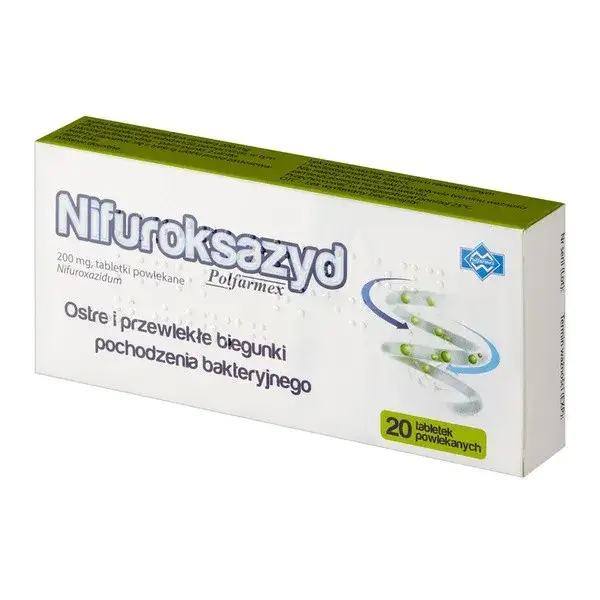 Zdjęcie Na co jest lek nifuroksazyd i jak skutecznie leczy biegunkę?