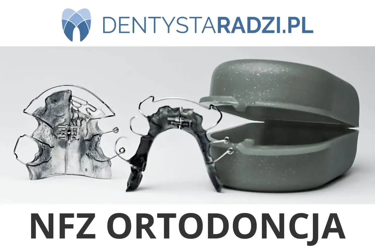 Aparat ortodontyczny stały i pudełko. Dofinansowanie na aparat ortodontyczny stały z NFZ.